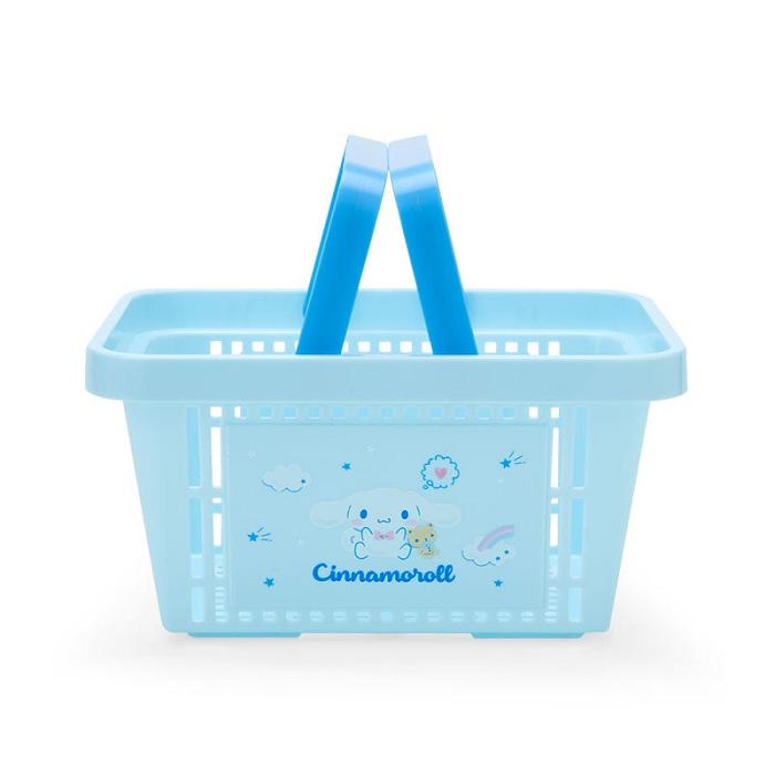 Blue Hello Kitty Cinnamoroll Mini Shopping Storage Basket | CA_HK19868