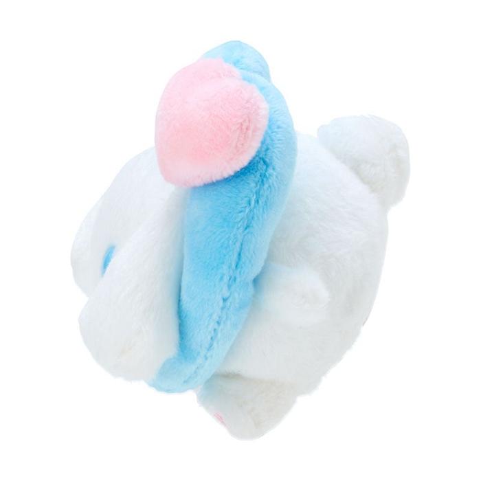 Blue Hello Kitty Cinnamoroll Plush Mascot Keychain (Big Heart Series) | CA_HK34121