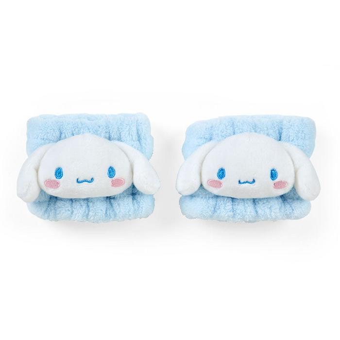 Blue Hello Kitty Cinnamoroll Plush Wristbands (Set of 2) | CA_HK12355