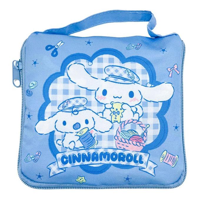 Blue Hello Kitty Cinnamoroll Reusable (Gingham Paperboy Series) | CA_HK46992