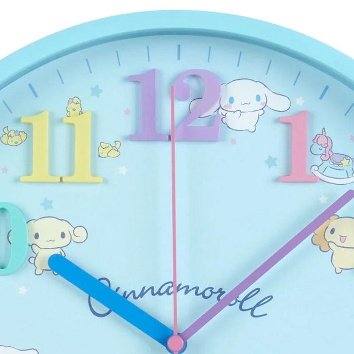 Blue Hello Kitty Cinnamoroll Wall Clock | CA_HK37179