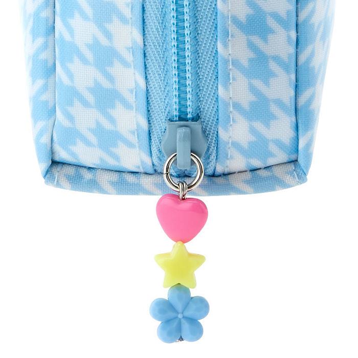 Blue Hello Kitty Cinnamoroll Zipper (Floral Houndstooth Series) | CA_HK43740