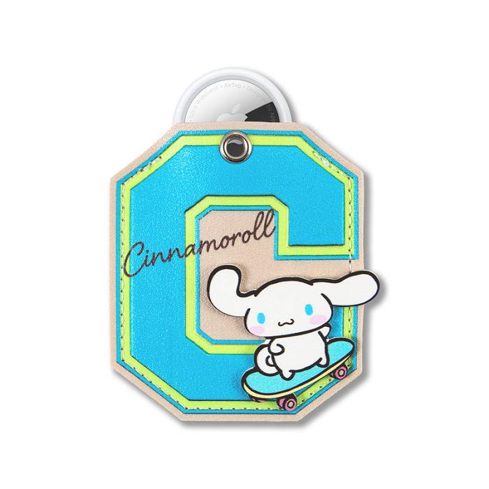 Blue Hello Kitty Cinnamoroll x Sonix College Letters AirTag Keychain | CA_HK78822