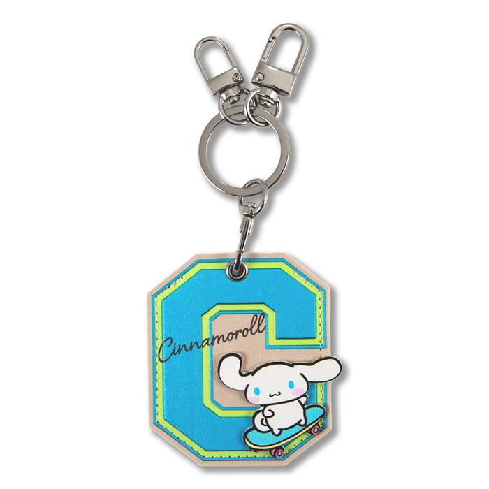 Blue Hello Kitty Cinnamoroll x Sonix College Letters AirTag Keychain | CA_HK78822