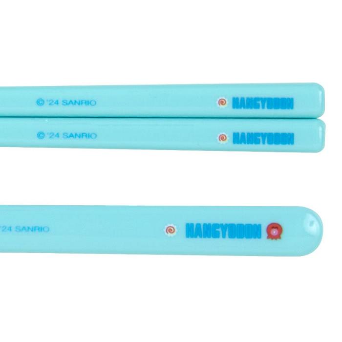 Blue Hello Kitty Hangyodon Everyday Chopsticks & Spoon Set | CA_HK12853