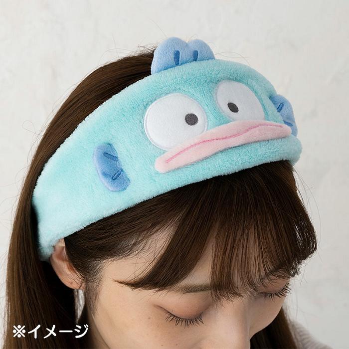 Blue Hello Kitty Hangyodon Plush Headband | CA_HK55945