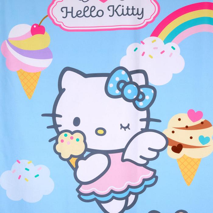 Blue Hello Kitty Hello Kitty Beach Towel (Ice Cream Dream Series) | CA_HK35896