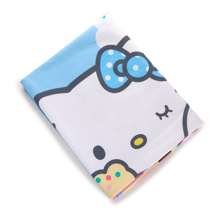 Blue Hello Kitty Hello Kitty Beach Towel (Ice Cream Dream Series) | CA_HK35896