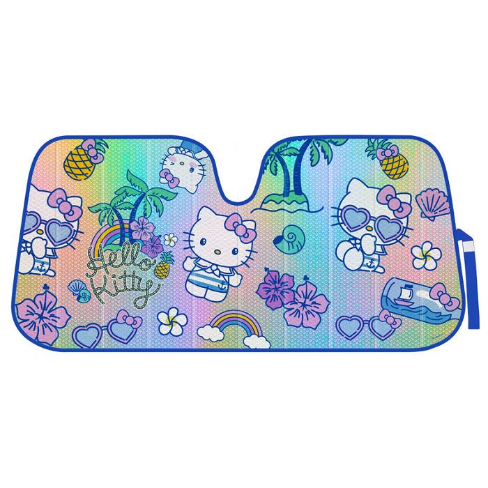 Blue Hello Kitty Hello Kitty Car Sun Shade (Summer Sailing) | CA_HK63716