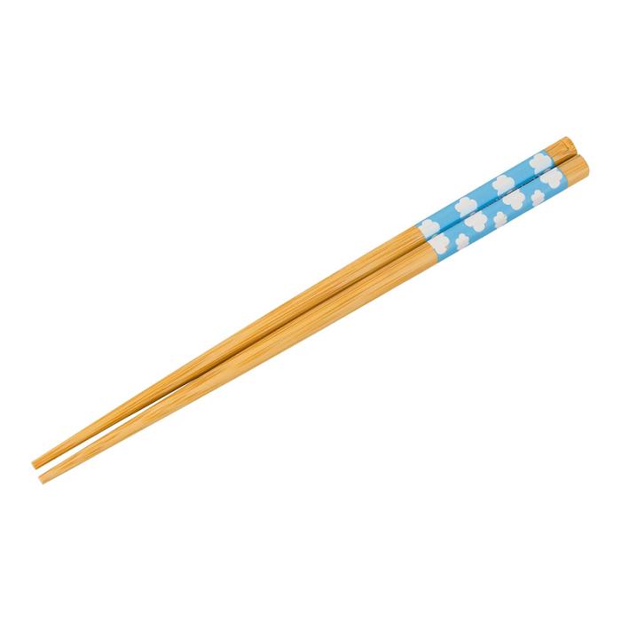 Blue Hello Kitty Hello Kitty Ceramic Ramen Bowl and Chopstick Set (Clouds) | CA_HK86029