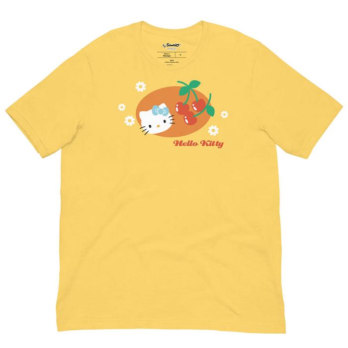 Blue Hello Kitty Hello Kitty Summer Cherry Tee | CA_HK27649