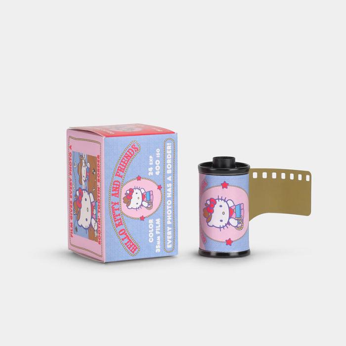 Blue Hello Kitty Hello Kitty and Friends Howdy Partner 35mm Special Border Film | CA_HK53662