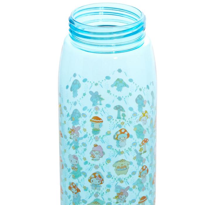 Blue Hello Kitty Hello Kitty and Friends Mushrooms Water Bottle | CA_HK12117