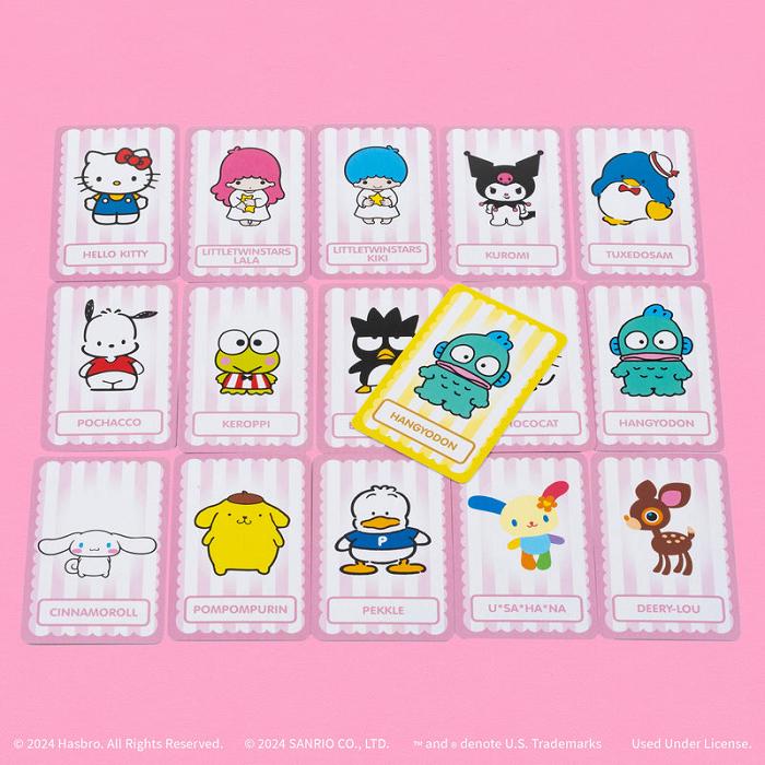 Blue Hello Kitty Hello Kitty and Friends Guess Who? Card Game | CA_HK25420