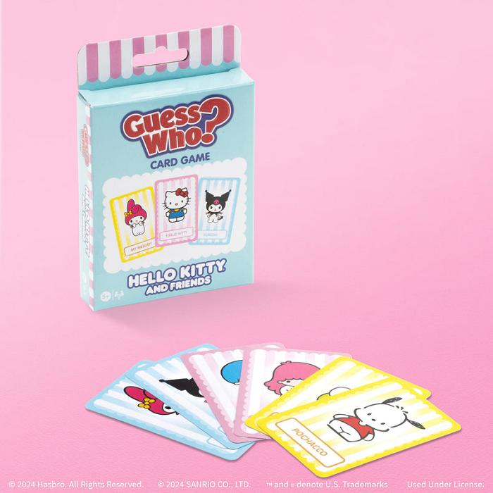 Blue Hello Kitty Hello Kitty and Friends Guess Who? Card Game | CA_HK25420