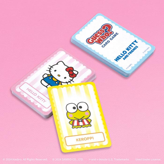 Blue Hello Kitty Hello Kitty and Friends Guess Who? Card Game | CA_HK25420