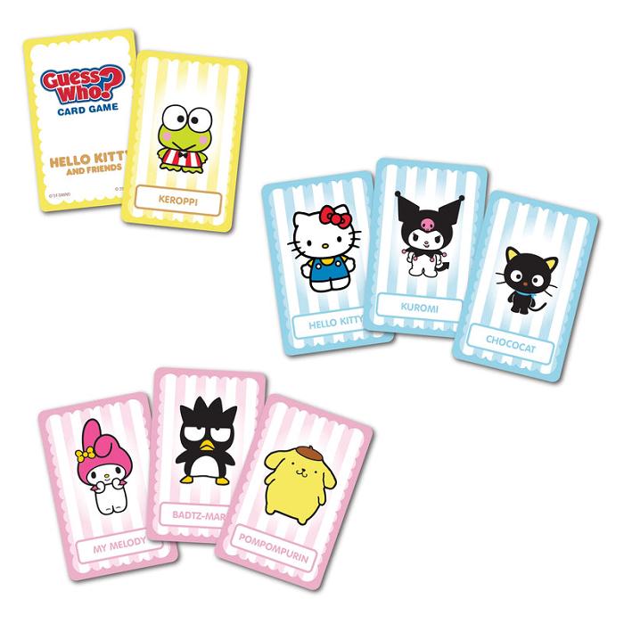 Blue Hello Kitty Hello Kitty and Friends Guess Who? Card Game | CA_HK25420