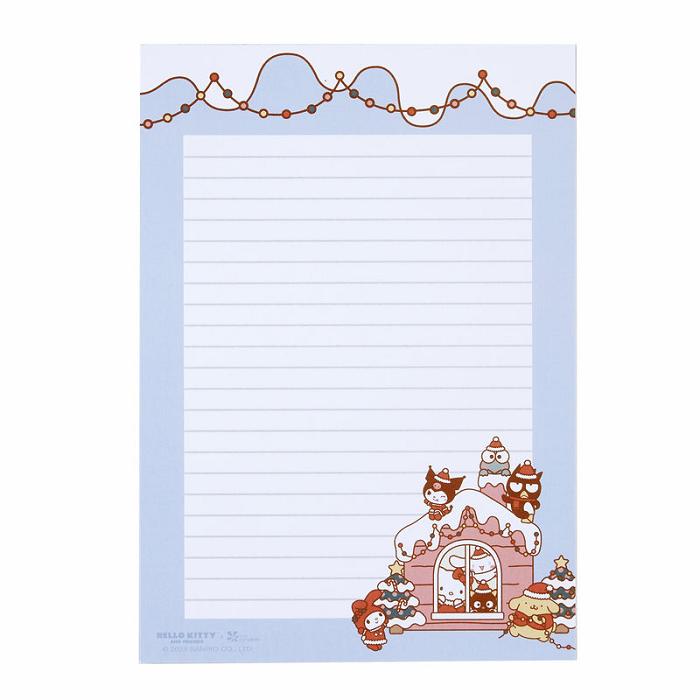 Blue Hello Kitty Hello Kitty and Friends x Erin Condren Holiday Medium Notepad 2-Piece Set | CA_HK47086