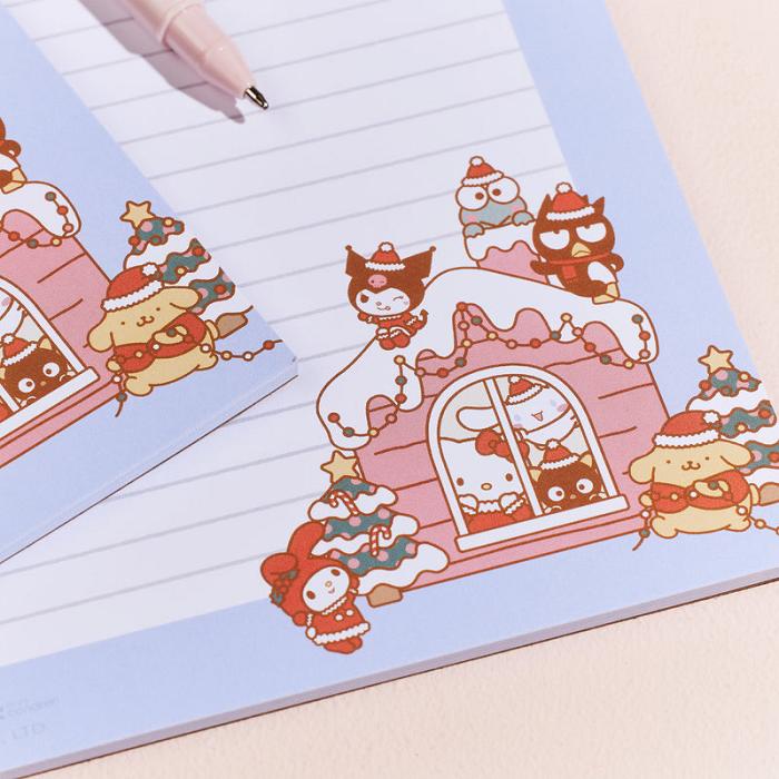 Blue Hello Kitty Hello Kitty and Friends x Erin Condren Holiday Medium Notepad 2-Piece Set | CA_HK47086