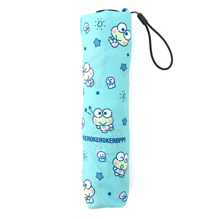 Blue Hello Kitty Keroppi Compact Travel Umbrella (Teru Teru and Me Series) | CA_HK95065