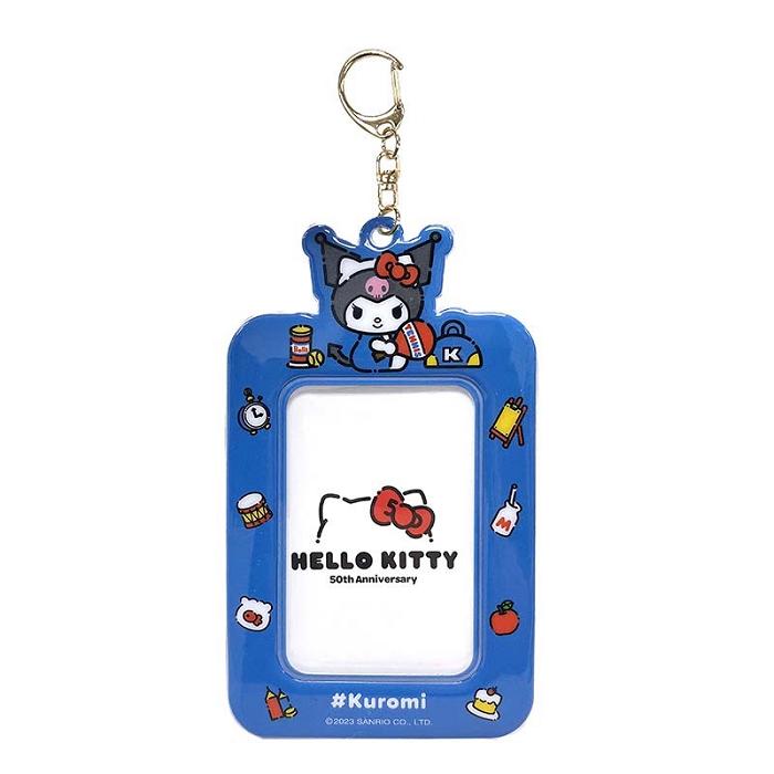 Blue Hello Kitty Kuromi ID Badge Holder (Hello, Everyone! Series) | CA_HK82781