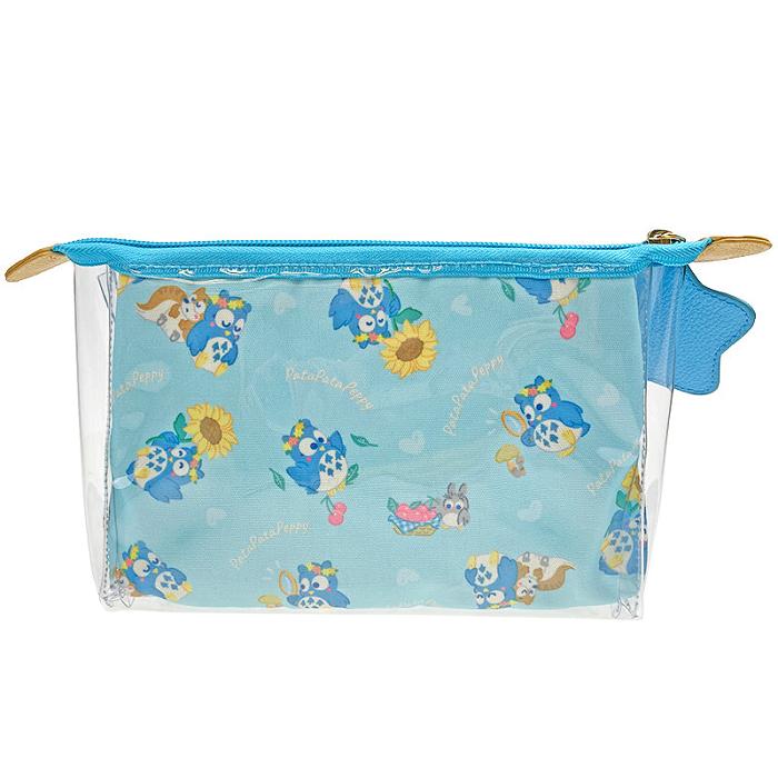 Blue Hello Kitty PataPataPeppy Mini Zipper (Flower Power Series) | CA_HK61812