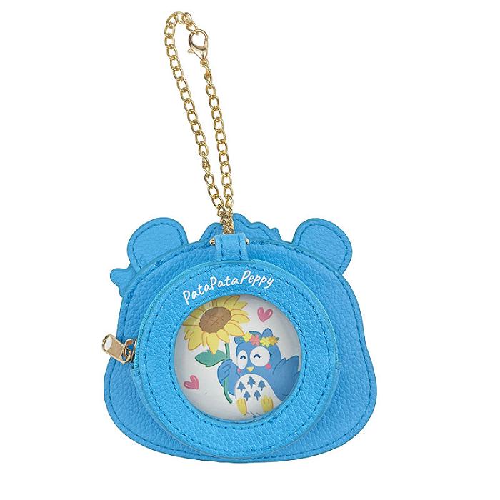 Blue Hello Kitty PataPataPeppy Portable Mirror Case (Flower Power Series) | CA_HK79382