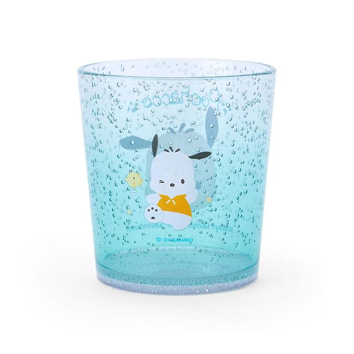 Blue Hello Kitty Pochacco Bubbles Plastic Cup | CA_HK38060