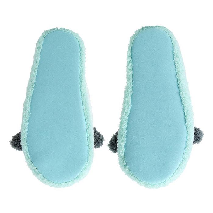 Blue Hello Kitty Pochacco Cozy Sherpa Adult Slippers | CA_HK19742