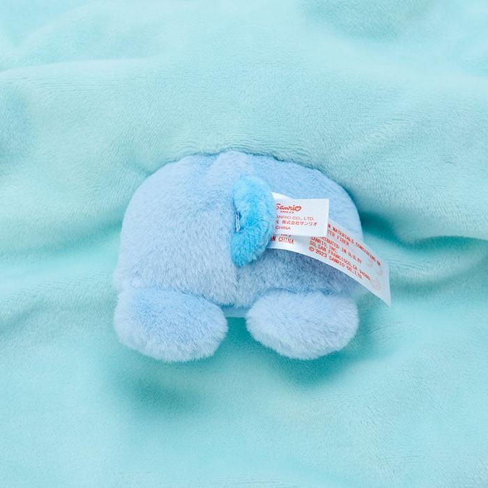 Blue Hello Kitty Sanrio Baby Hangyodon Plush Lovey | CA_HK76775