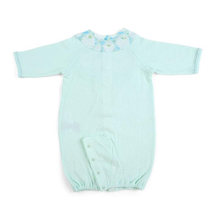 Blue Hello Kitty Sanrio Baby Organic Cotton Keroppi Convertible Gown | CA_HK98136