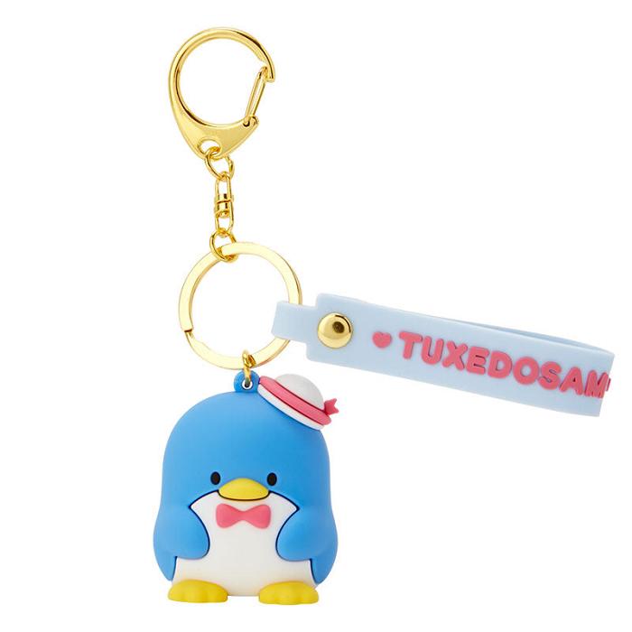 Blue Hello Kitty Tuxedosam Signature Keychain | CA_HK21414