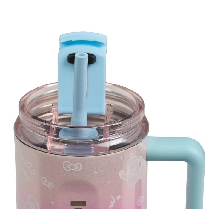 Blue / Pink Hello Kitty Hello Kitty x Igloo 50th Anniversary 32oz Flip ‘n’ Sip Travel Mug | CA_HK61055