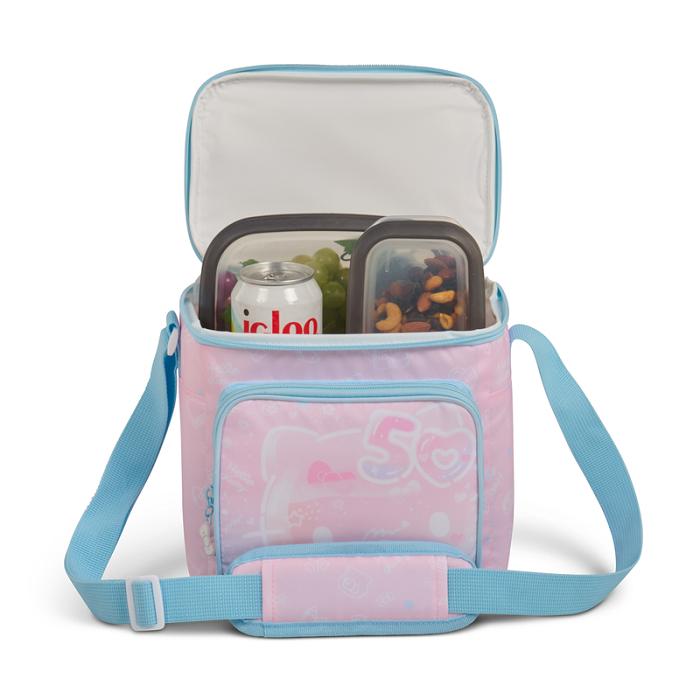 Blue / Pink Hello Kitty Hello Kitty x Igloo 50th Anniversary Square Lunch Cooler Bag | CA_HK87792