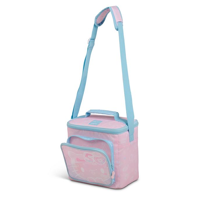 Blue / Pink Hello Kitty Hello Kitty x Igloo 50th Anniversary Square Lunch Cooler Bag | CA_HK87792