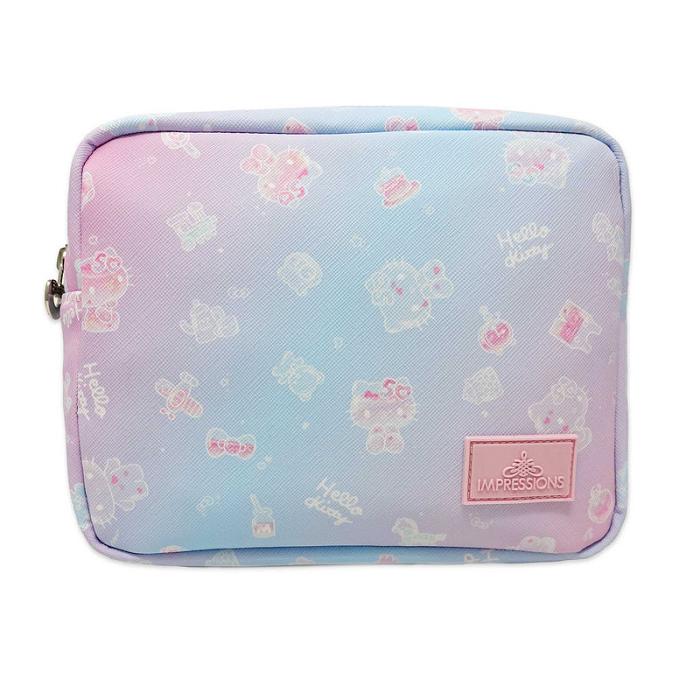 Blue / Pink Hello Kitty Hello Kitty x Impressions Vanity 50th Anniv. Clutch Set | CA_HK27063