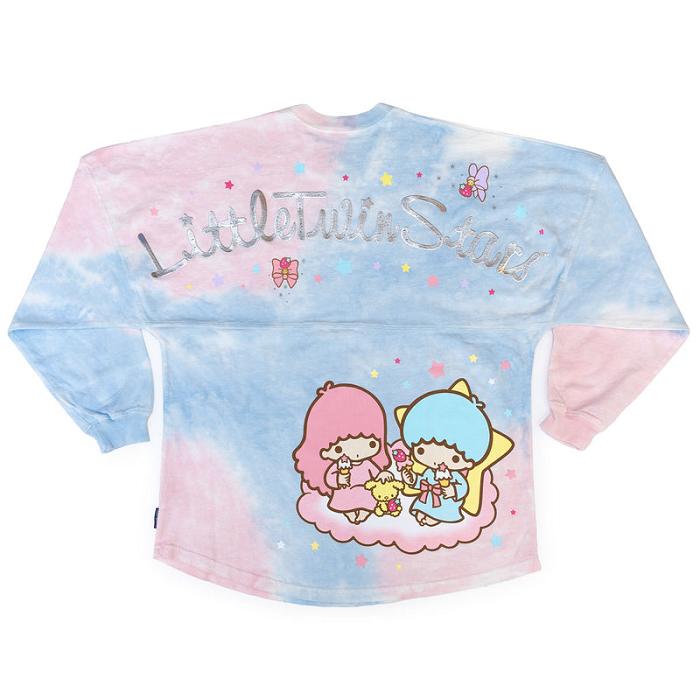 Blue / Pink Hello Kitty LittleTwinStars JapanLA Parfait Tie-dye Spirit Jersey | CA_HK20984