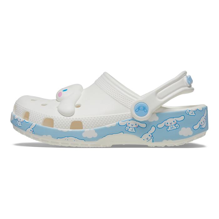 Blue / White Hello Kitty Cinnamoroll x Crocs Kids Classic Clog | CA_HK21522