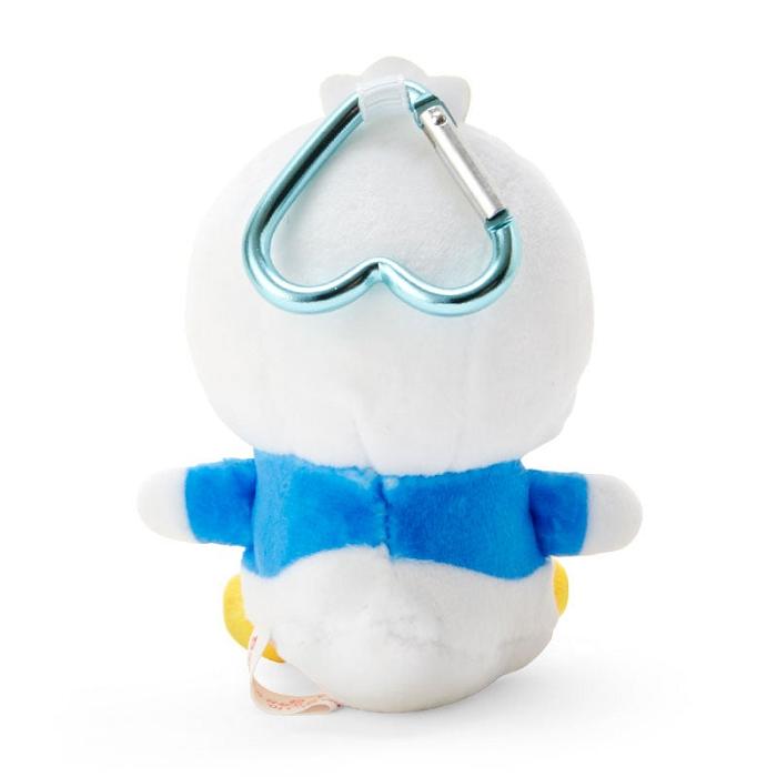 Blue / White Hello Kitty Pekkle Plush Mascot All My Heart Keychain | CA_HK44522