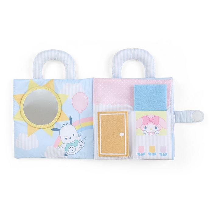 Blue / White Hello Kitty Sanrio Baby Sensory Soft Book | CA_HK15140