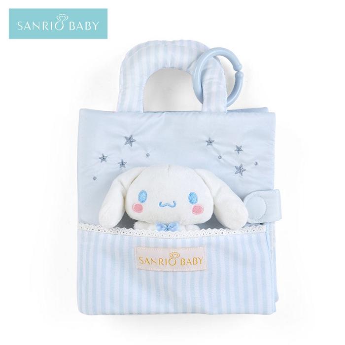 Blue / White Hello Kitty Sanrio Baby Sensory Soft Book | CA_HK15140