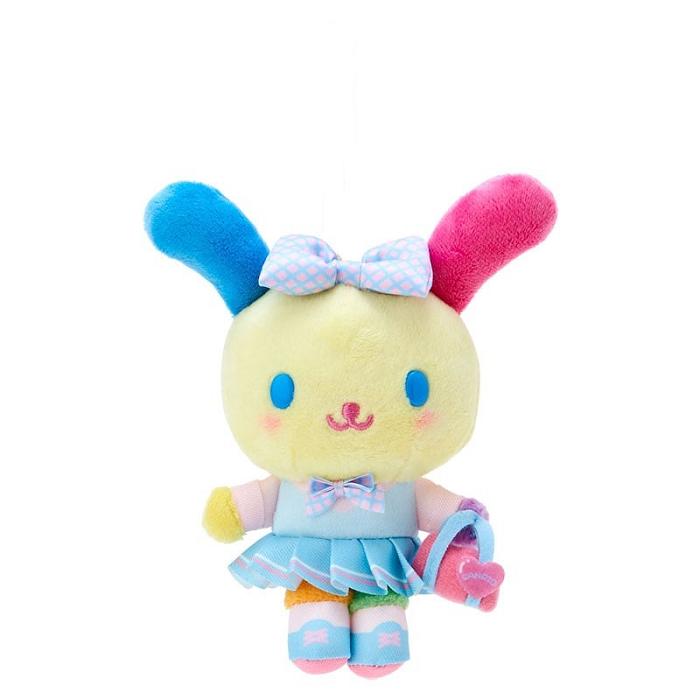 Blue / Yellow Hello Kitty U*SA*HA*NA Plush Mascot Keychain (Sanrio Academy Series) | CA_HK61760