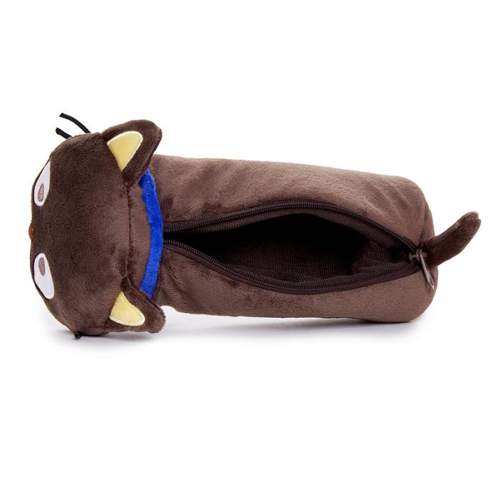 Brown Hello Kitty Chococat Plush Pal Pencil Case | CA_HK97893