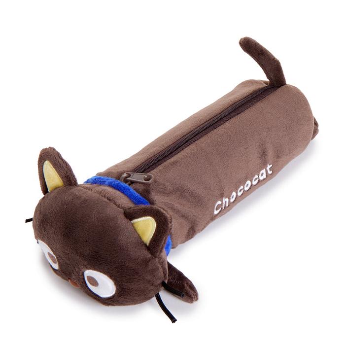 Brown Hello Kitty Chococat Plush Pal Pencil Case | CA_HK97893