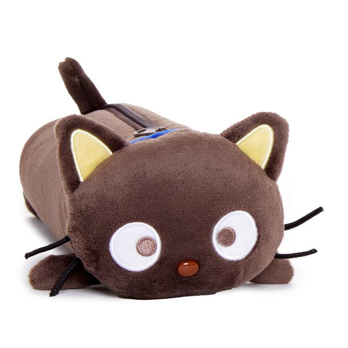 Brown Hello Kitty Chococat Plush Pal Pencil Case | CA_HK97893