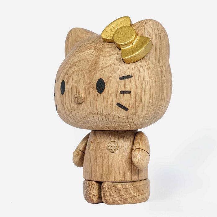 Brown Hello Kitty Hello Kitty x Boyhood Limited Edition Oak Figurine (50th Anniversary) | CA_HK26542