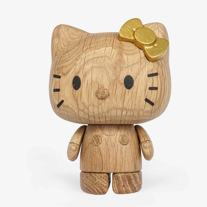 Brown Hello Kitty Hello Kitty x Boyhood Limited Edition Oak Figurine (50th Anniversary) | CA_HK26542