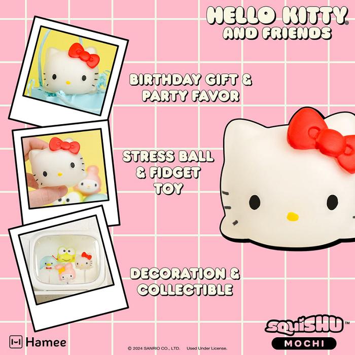 Cream Hello Kitty Hello Kitty Mochi SquiSHU (Series 2) | CA_HK32158