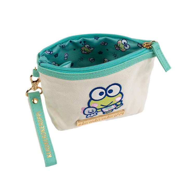 Cream Hello Kitty Keroppi Mini Zipper (Teru Teru and Me Series) | CA_HK31206