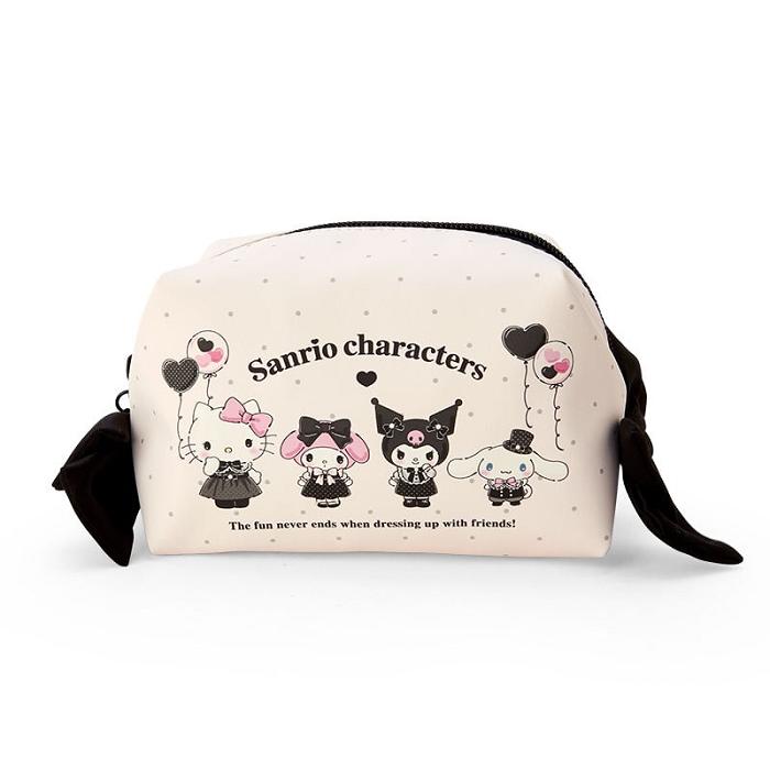 Cream Hello Kitty Sanrio Characters Zipper (Pretty Party Series) | CA_HK69604